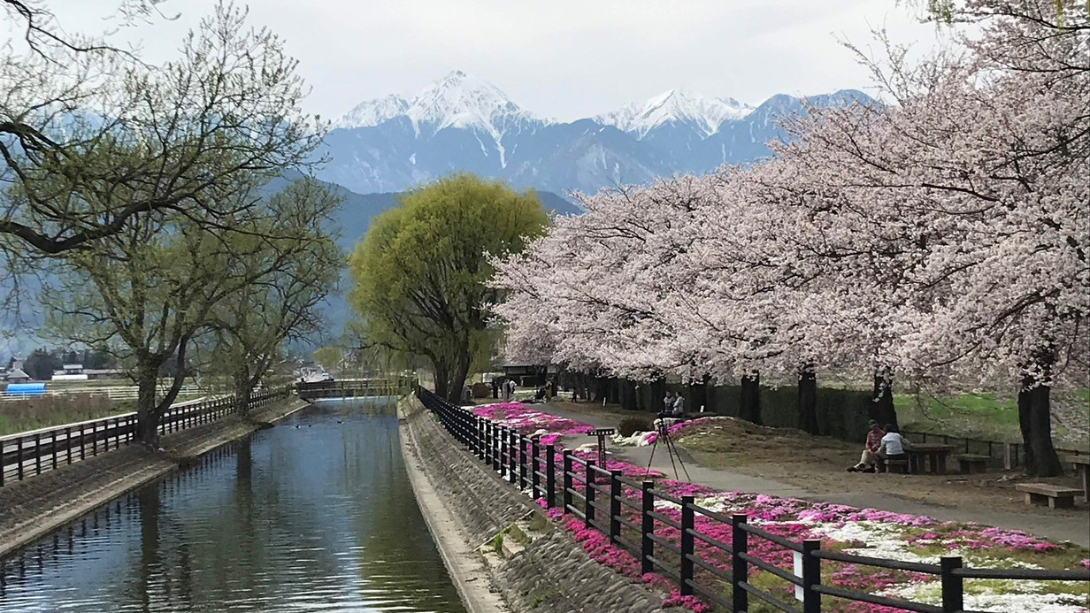 春の安曇野