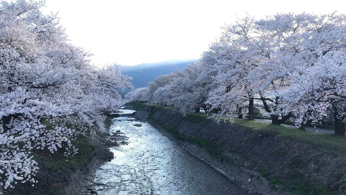 春の安曇野