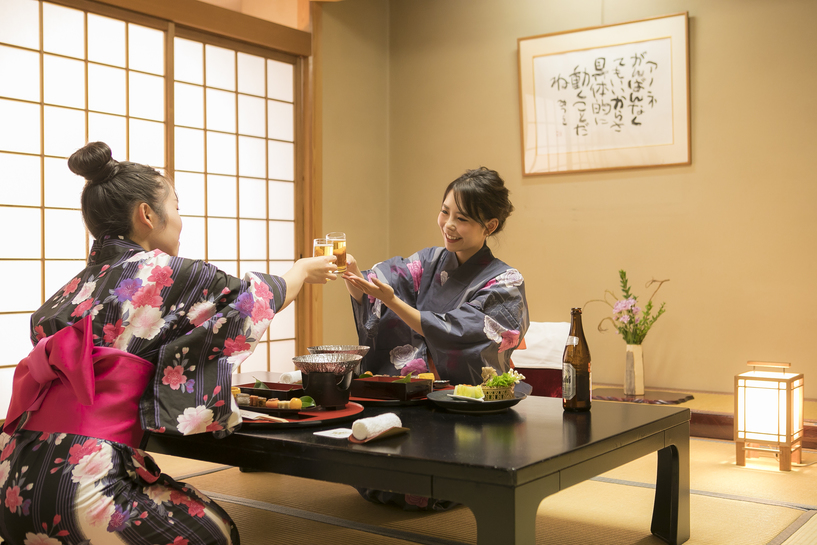 【お部屋食】※お部屋食のプランをお選びくださいませ。夕食はお部屋食、朝食はお食事会場にてご用意