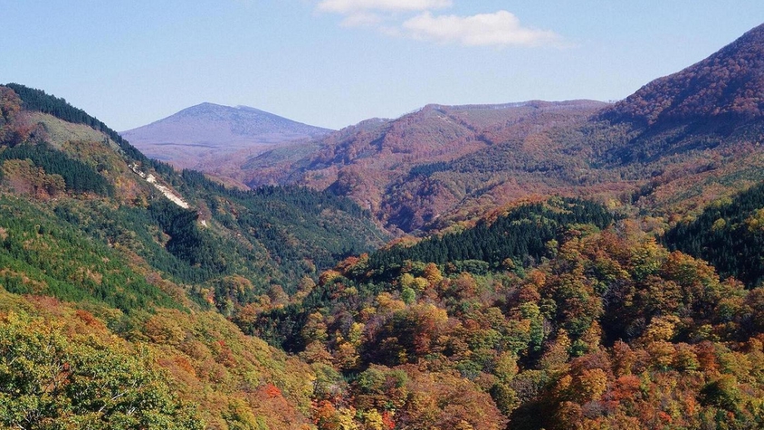 *【展望】紅葉の青荷