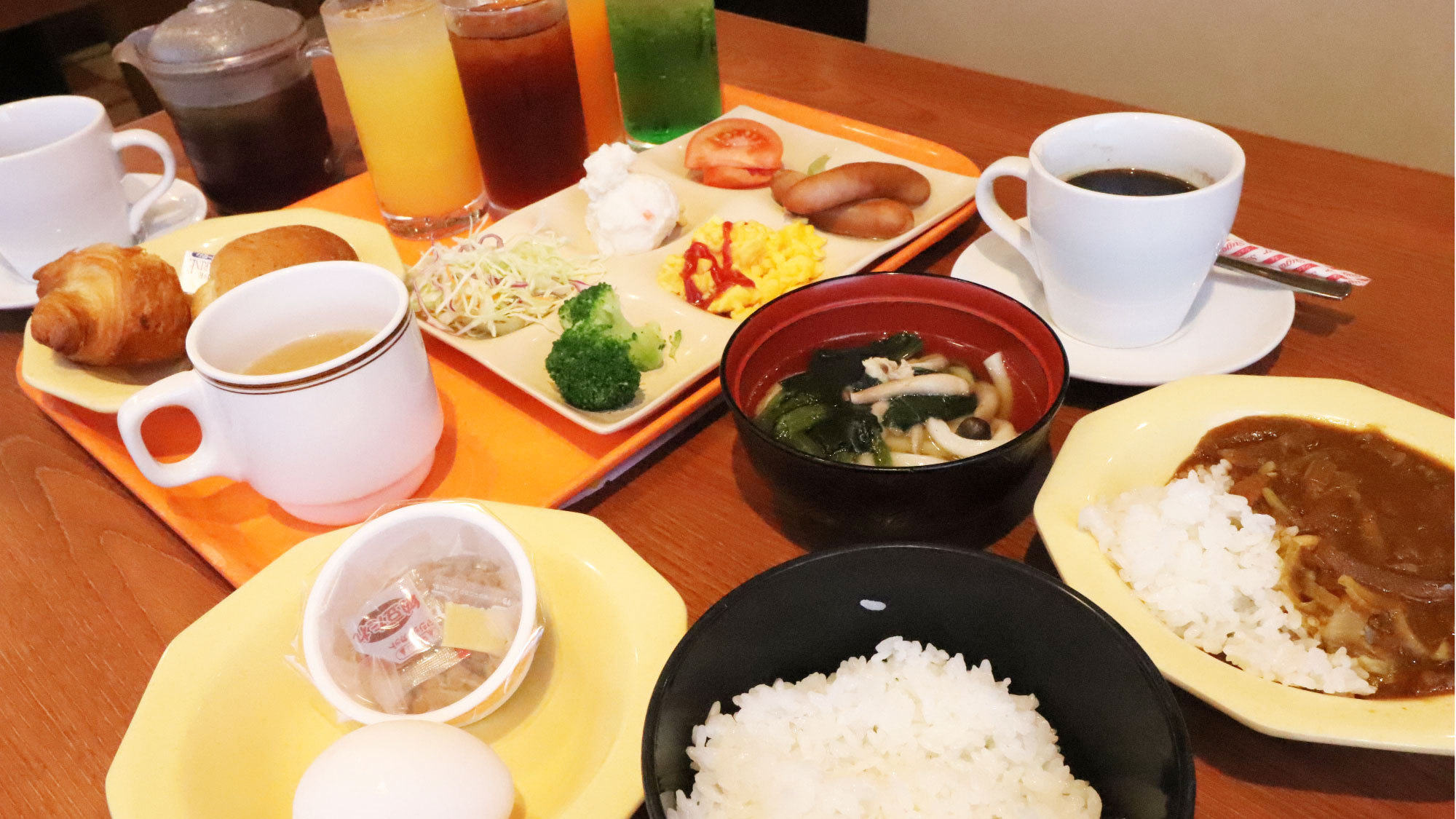 朝からご機嫌な朝食♪