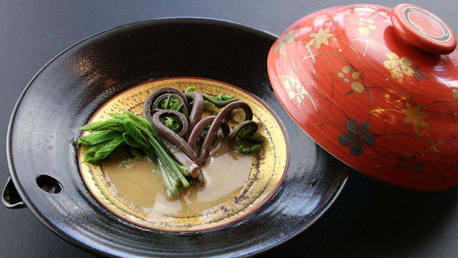 春スタンダード一例・・山菜の一番美味しいと思う料理でご提供致します