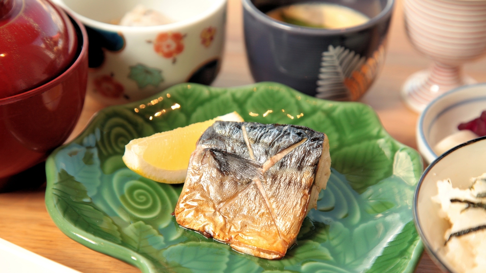 【お食事】朝食一例／唐津でしか味わえない、朝からつごはん