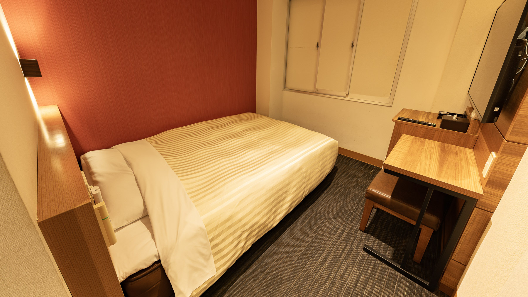やや暗めの明るさが眠りを誘います