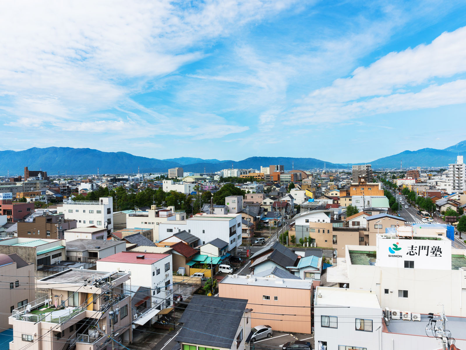 ホテルから見える景色で広々な景観