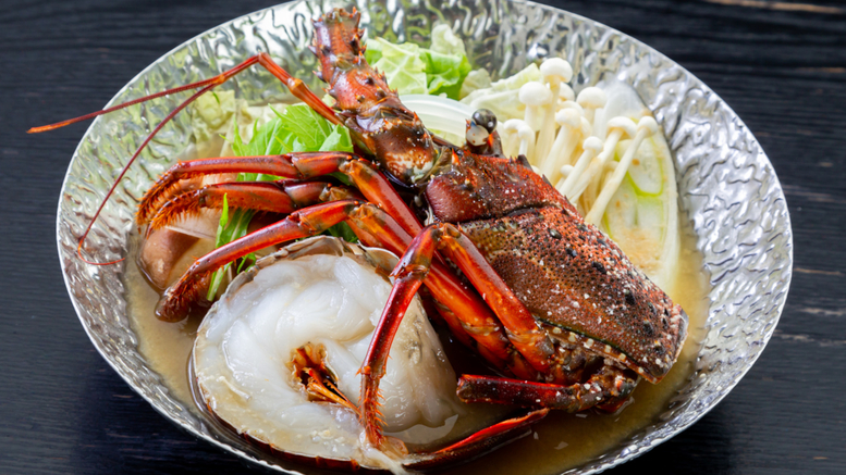 伊勢海老を使用した料理一例