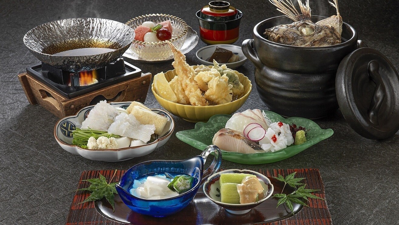 日本料理あわみ会席料理(イメージ)