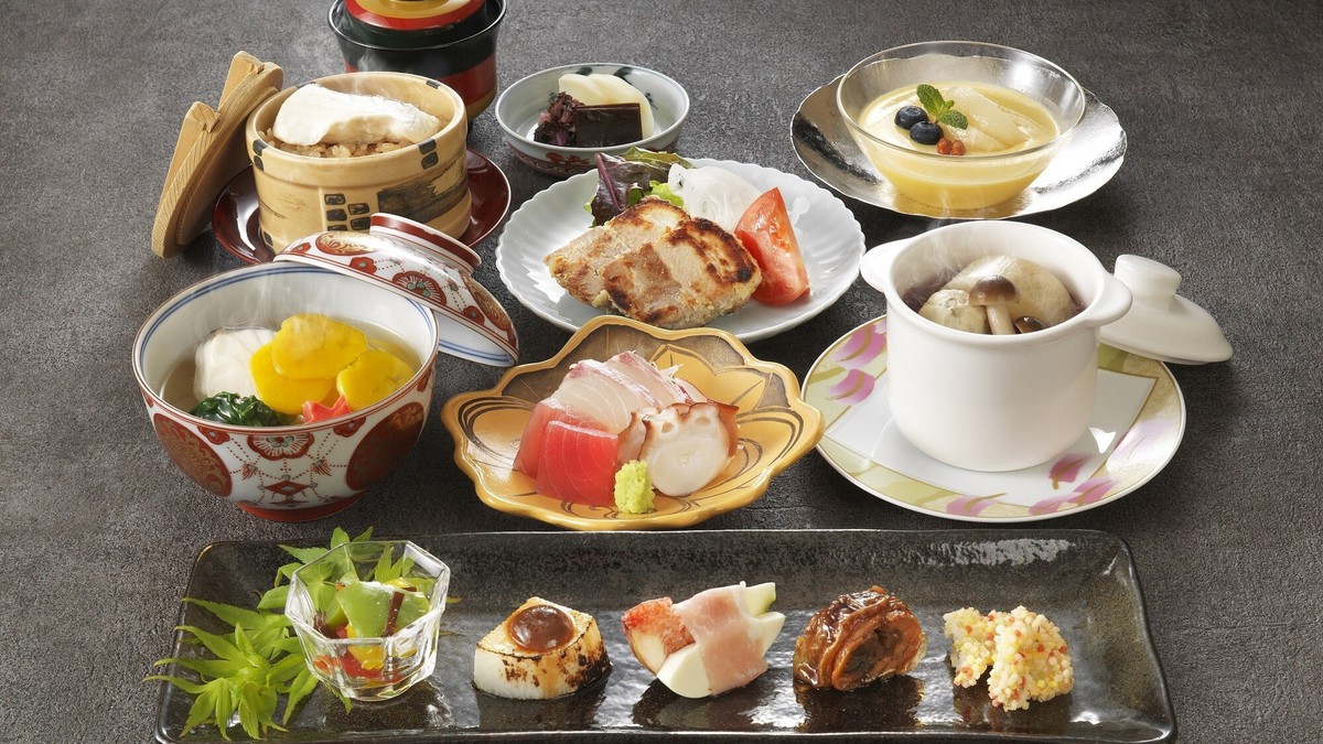 日本料理あわみ会席料理(イメージ)