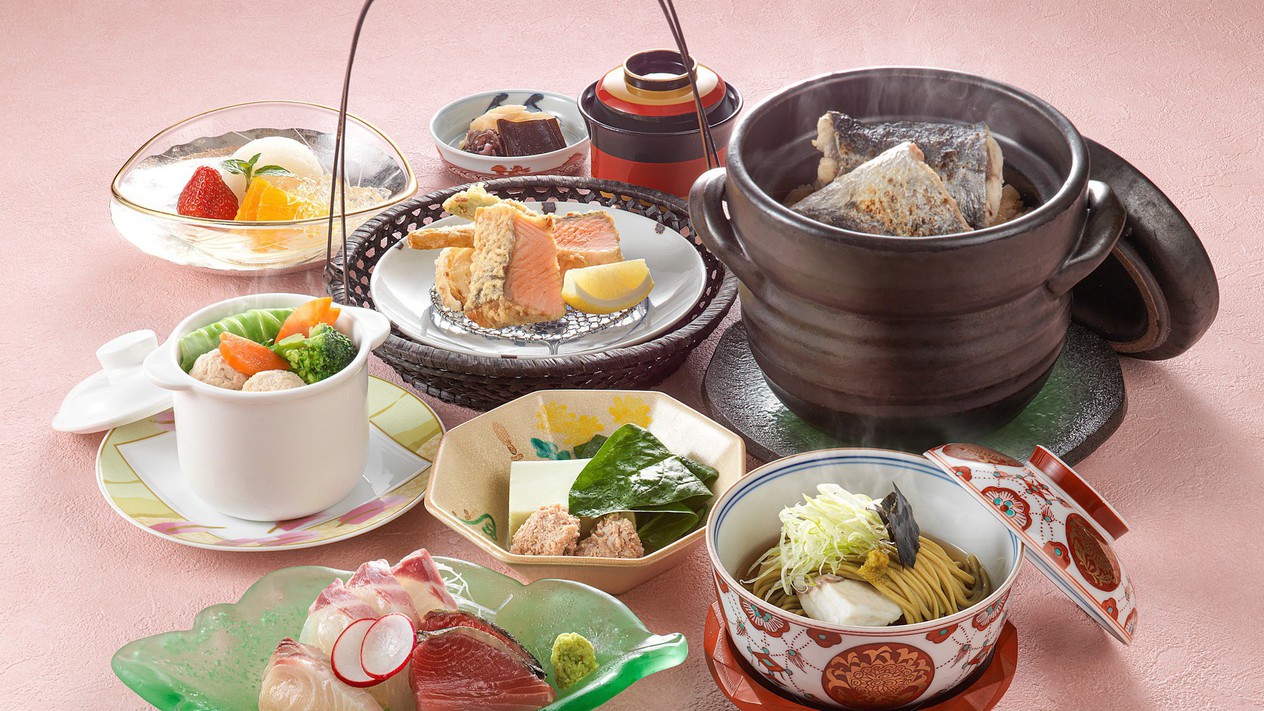 日本料理あわみ会席料理(イメージ)