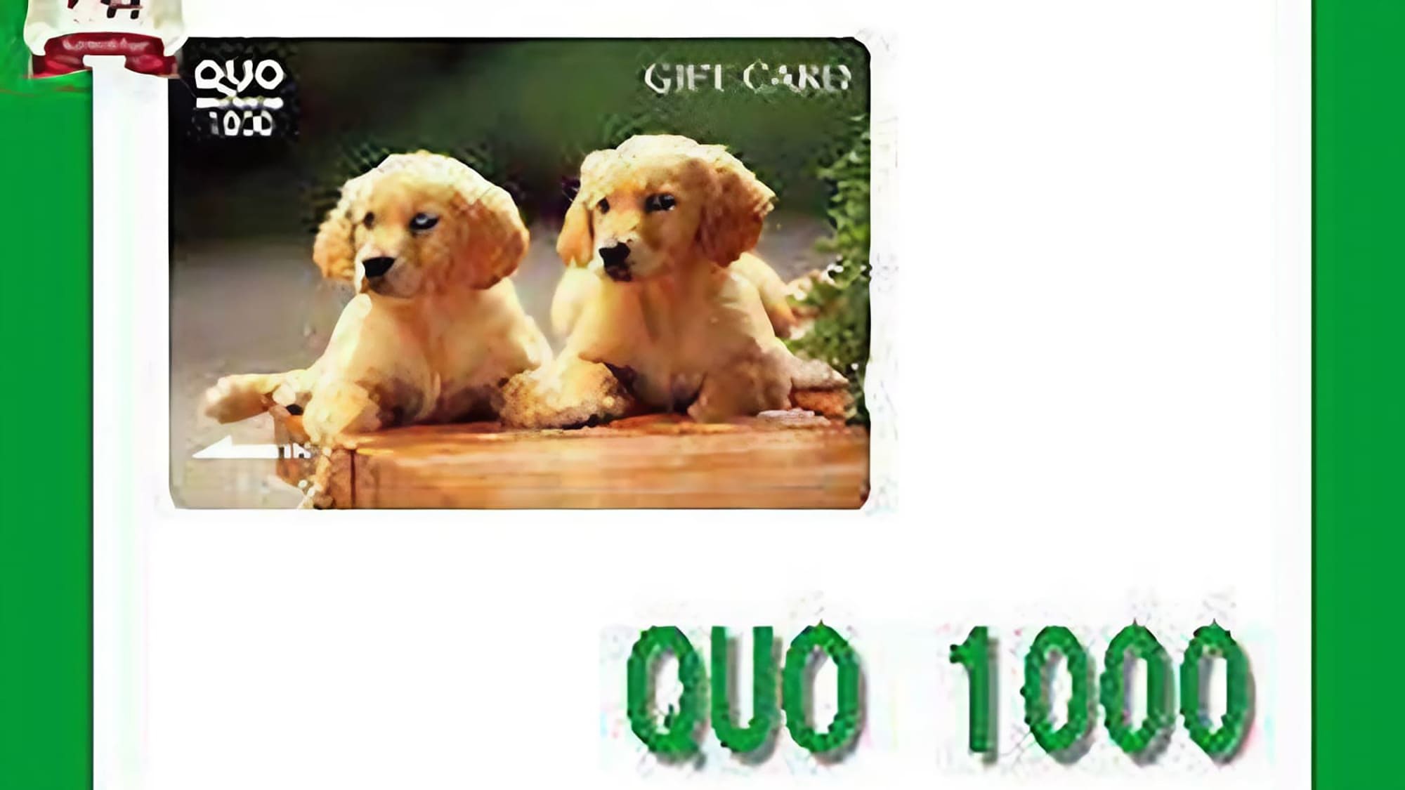 QUOカード1000円分付