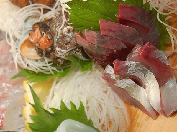 鮮魚の刺身