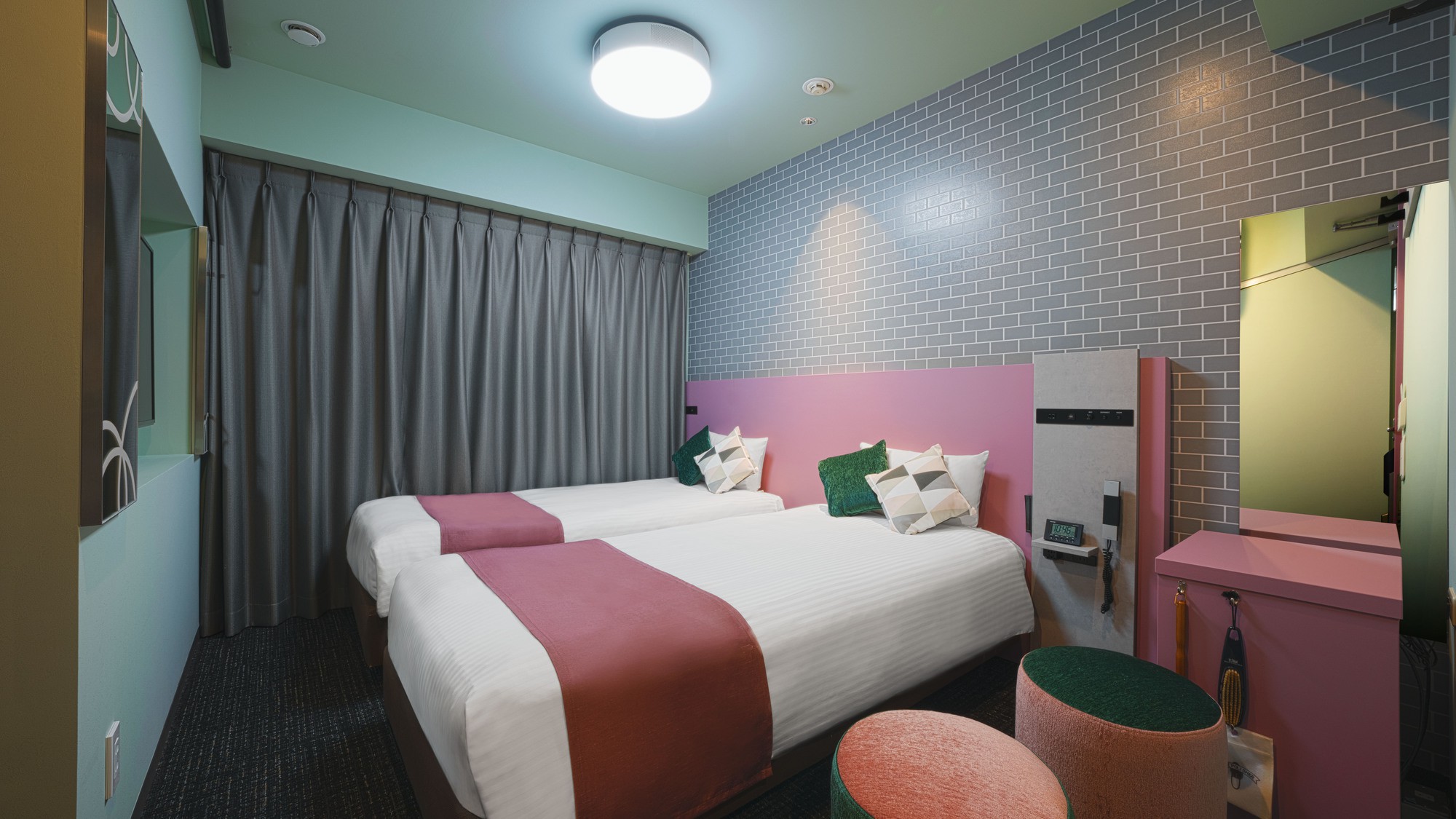 スーペリアツイン(Pink×;Green)