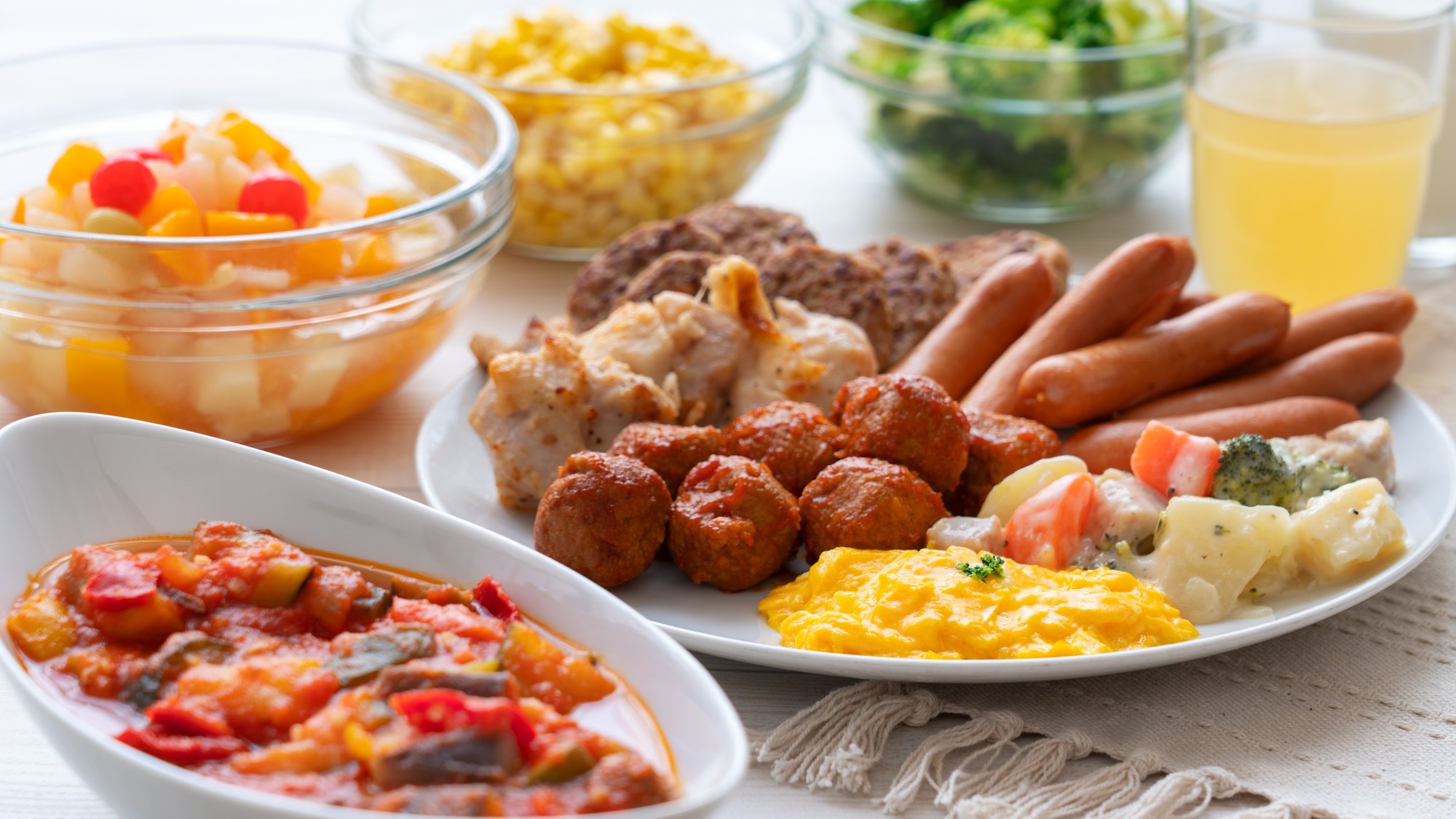 【朝食ブッフェ】