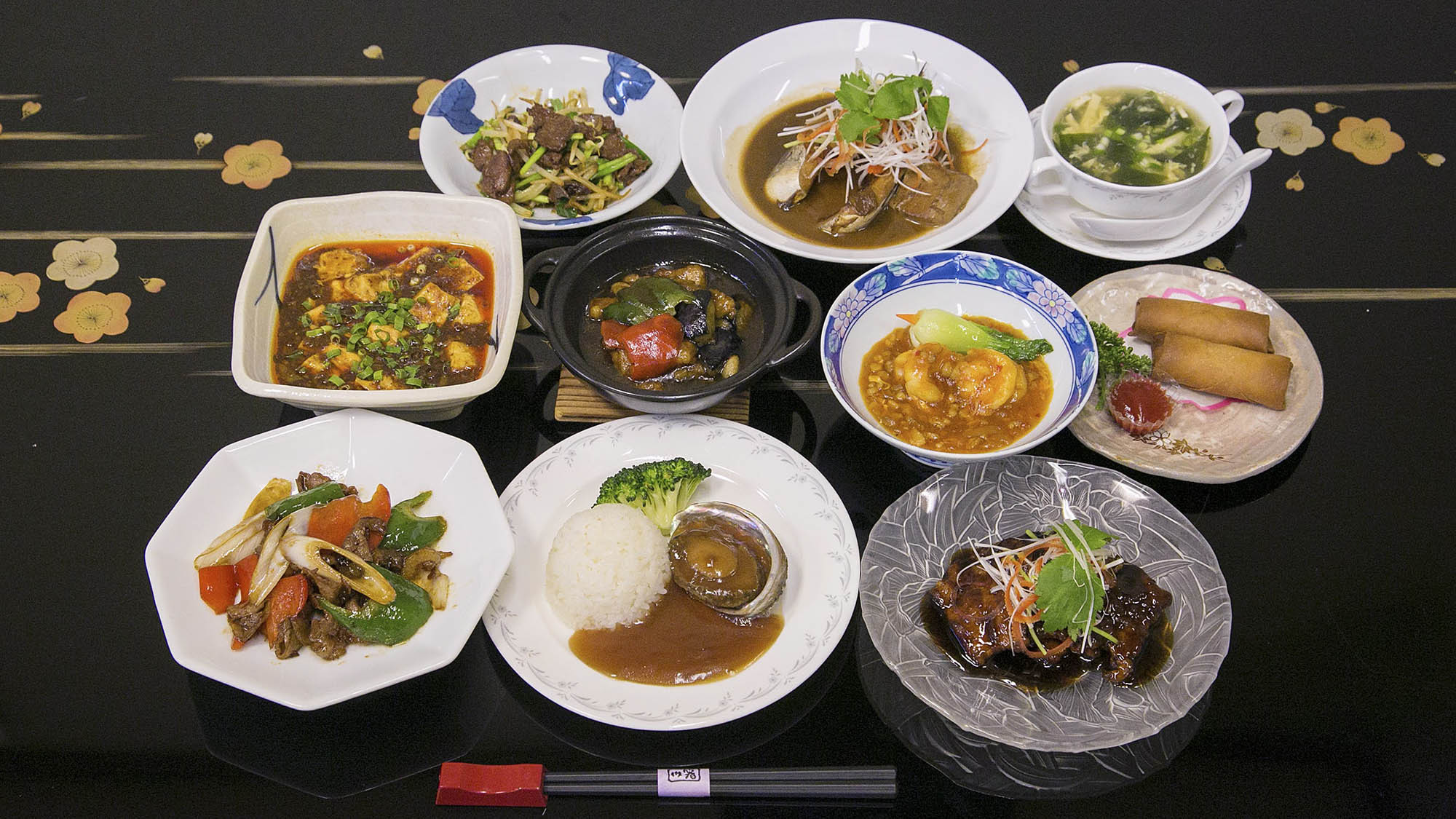 二食付きプラン　★本場四川の料理人による、ジビエ鹿肉中華コースを、お楽しみください