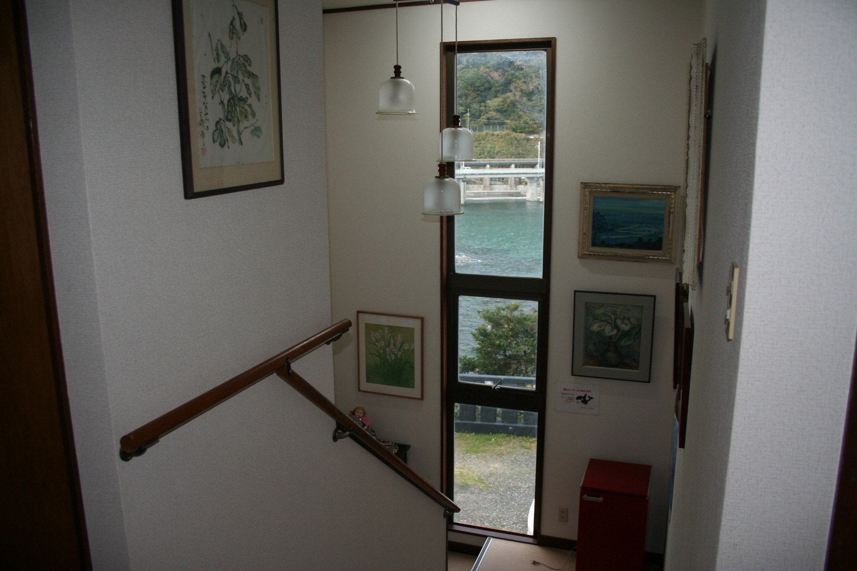 階段からみた風景！