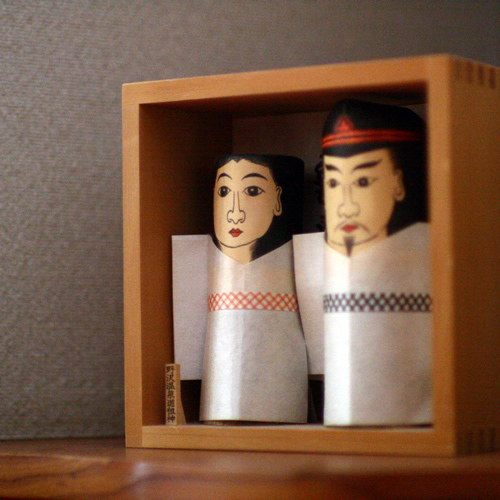 館内の様子：道祖神さま