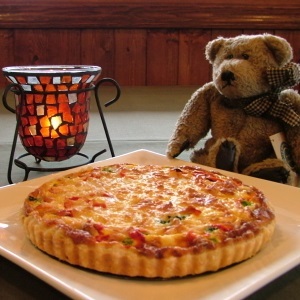 【キッシュ】前菜のキッシュが焼き上がりました♪