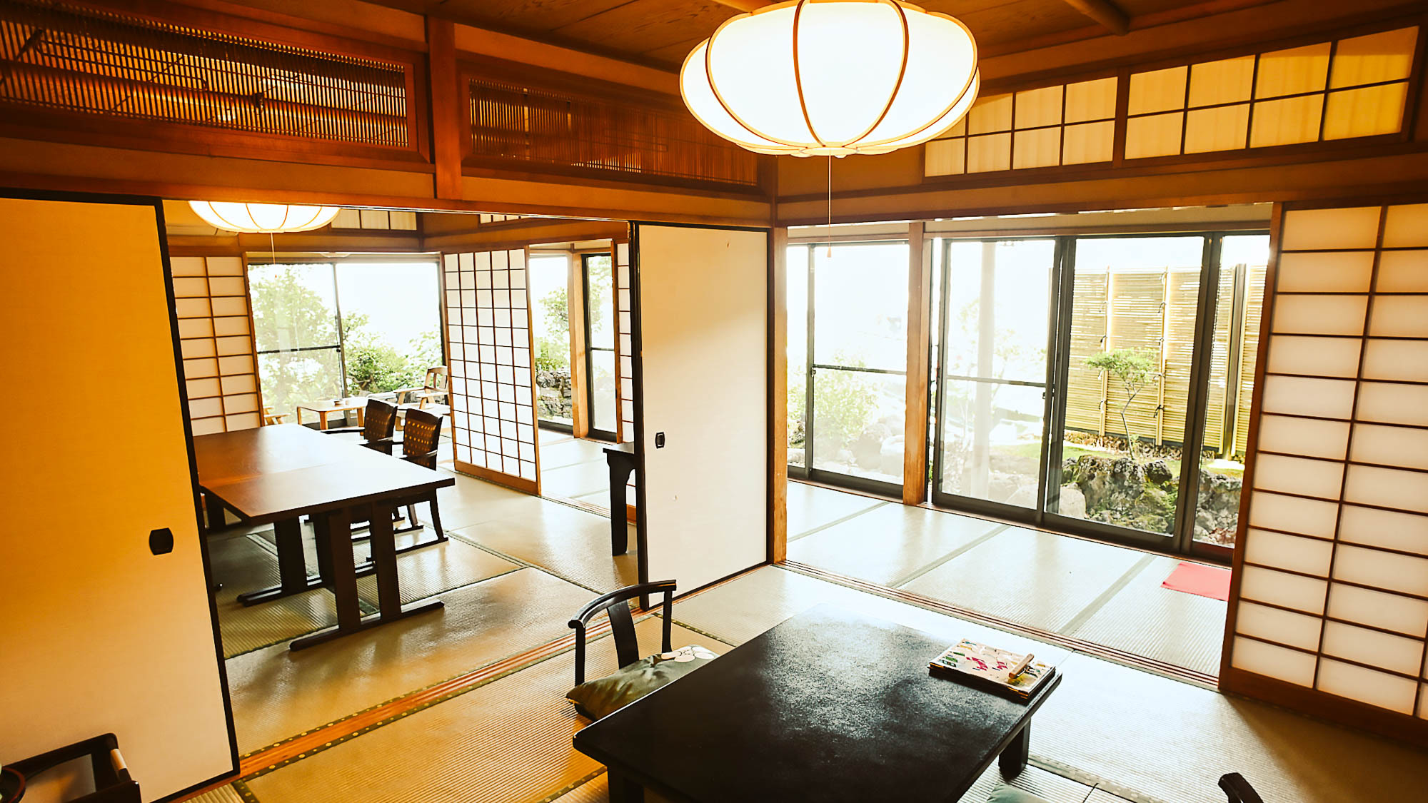 懐心亭（和室二間）／どのお部屋も広めの間取りとなっております。※イメージです。