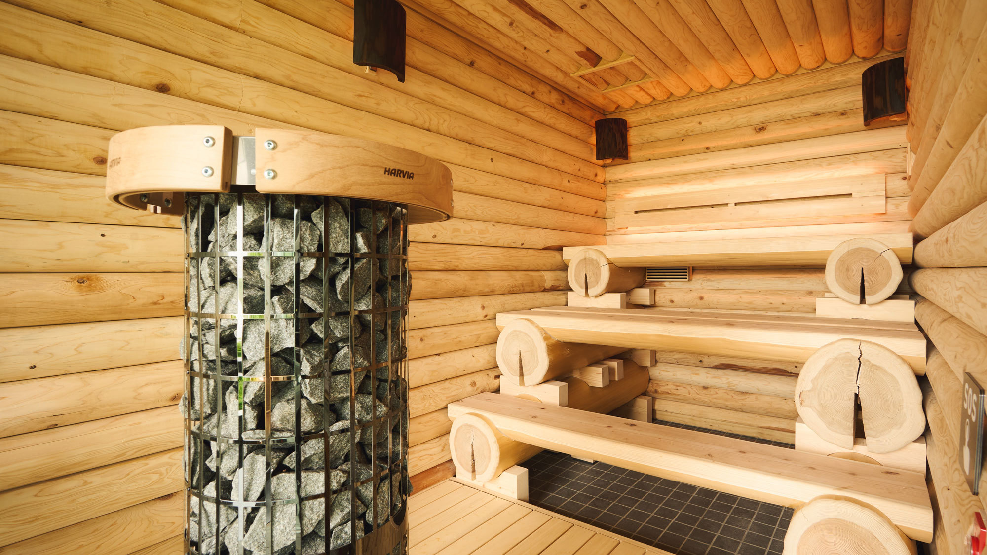 夕陽のあたる家サウナ