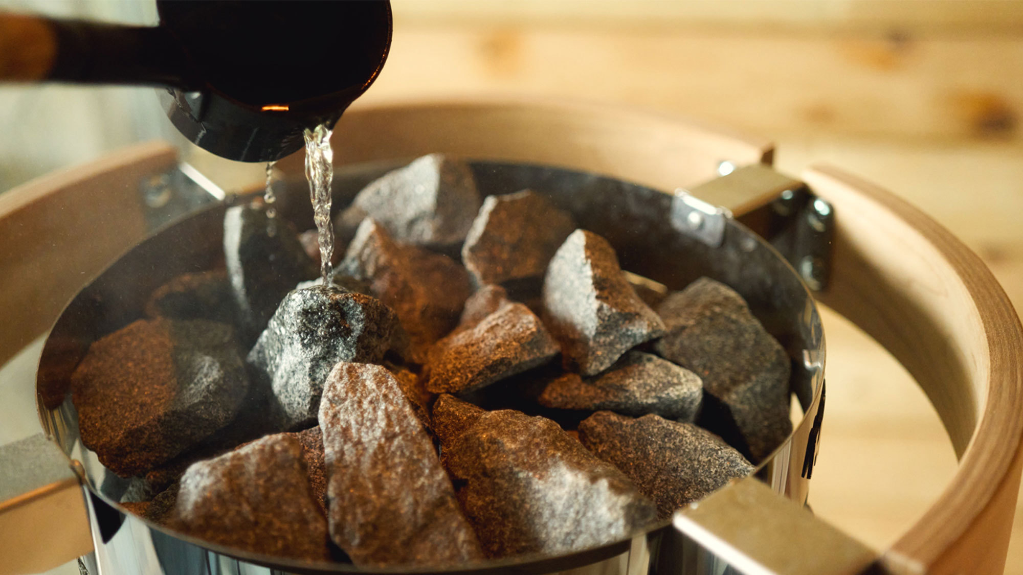 夕陽のあたる家サウナ