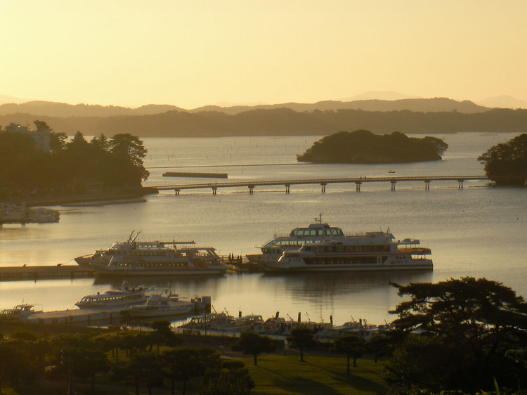 西行戻しの松からの眺め