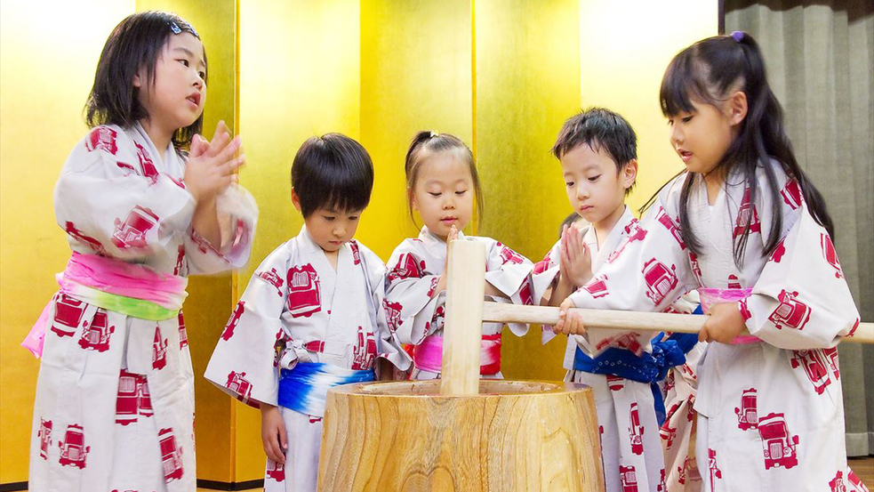 【館内イベント】もちつきショー