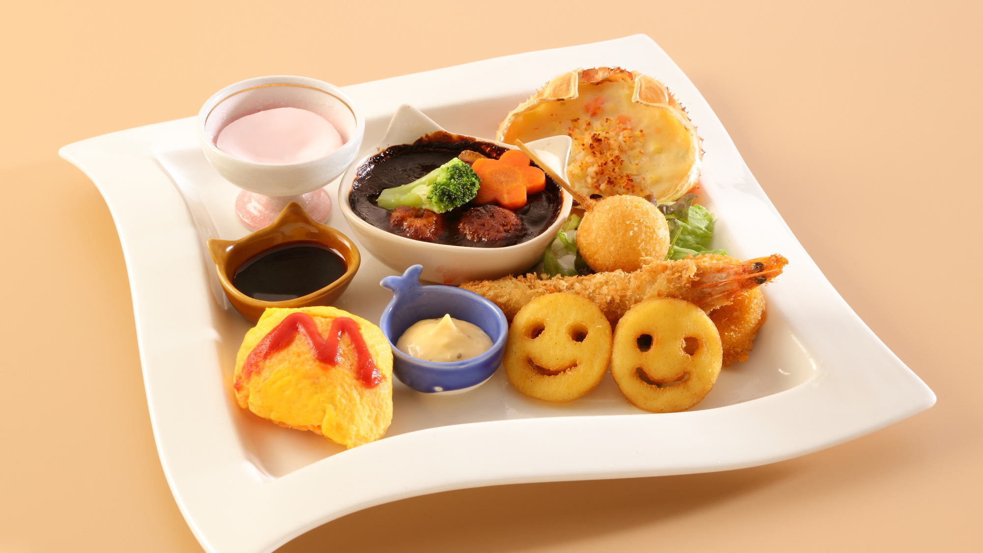 幼児のお子様のご夕食※イメージ