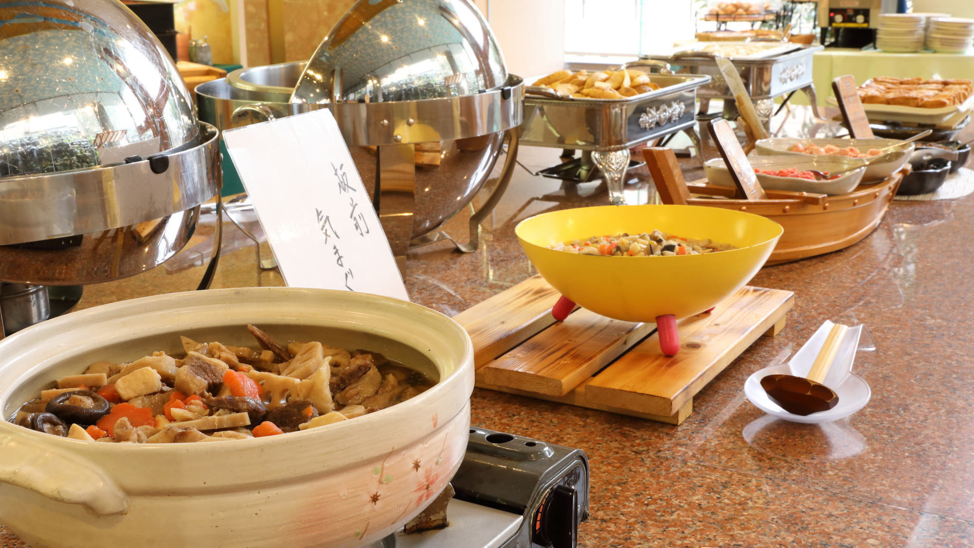 【朝食】和洋バイキング 料理一例