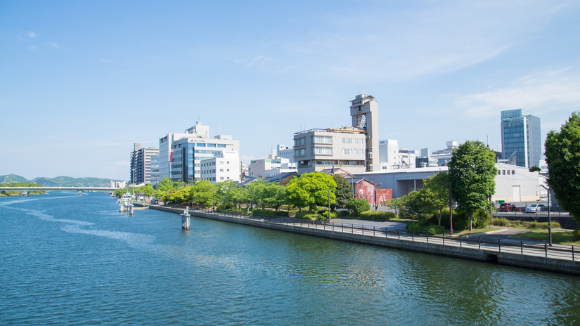 大橋川の景色