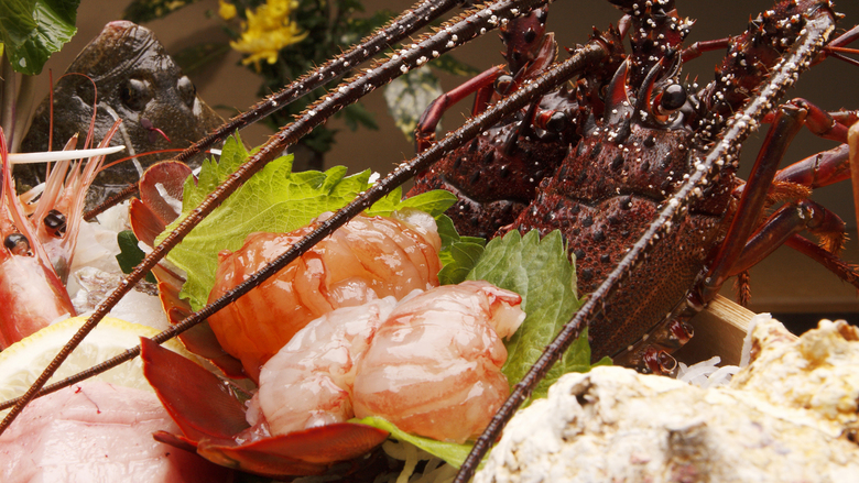 イセエビのお造り