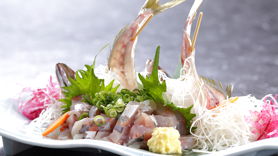 【別注】地アジのお造り