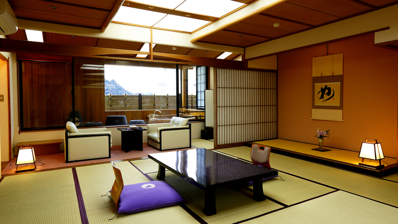 露天付客室「桔梗」