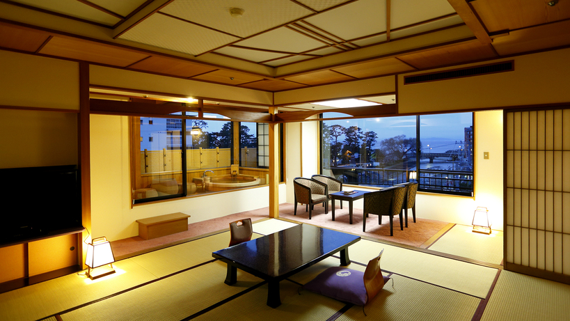 露天付客室「撫子」