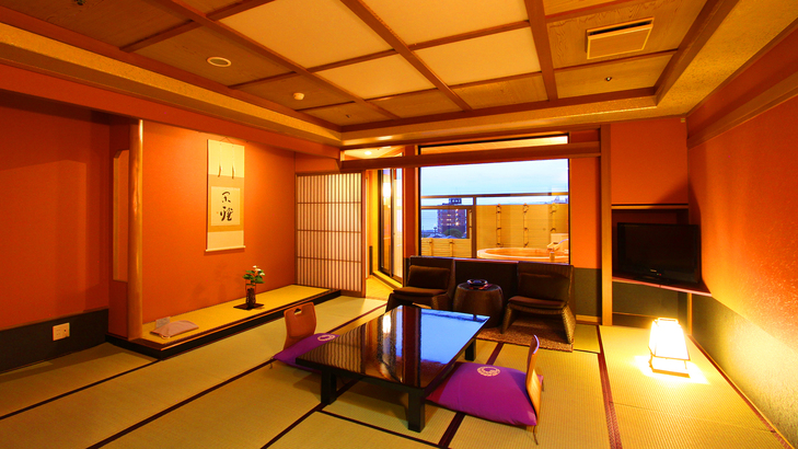 露天付客室「皐」