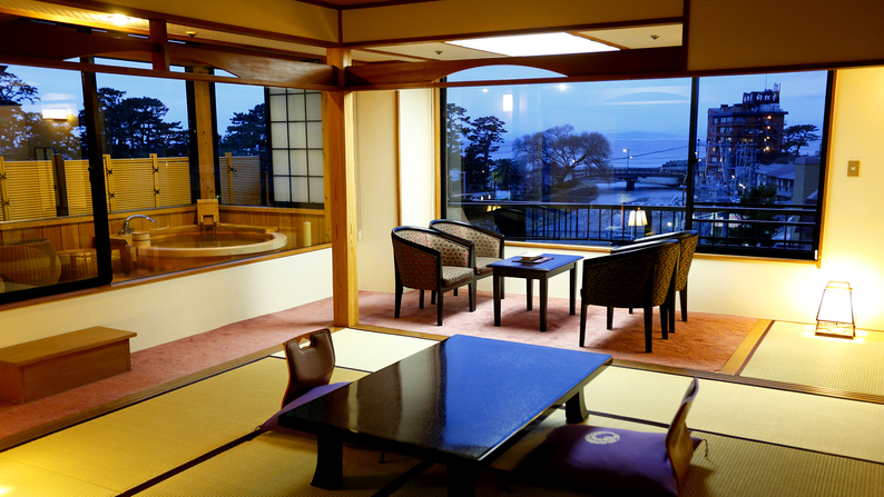 露天付客室「撫子」