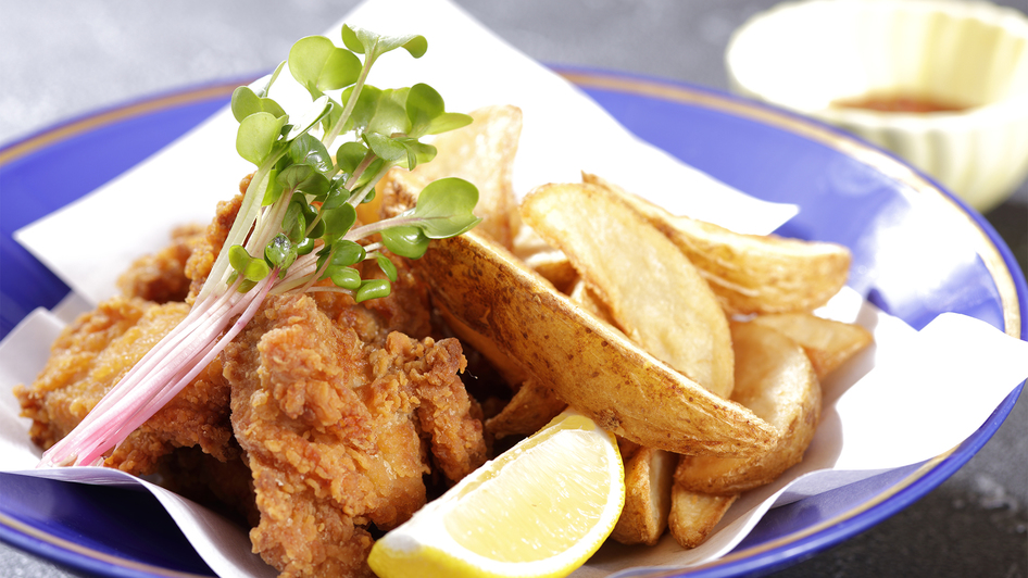 【別注】唐揚げとフライドポテト