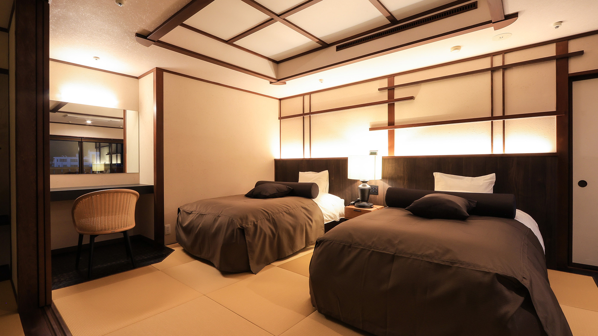 2022年冬OPEN5階禁煙〜露天付客室【山吹-やまぶき】