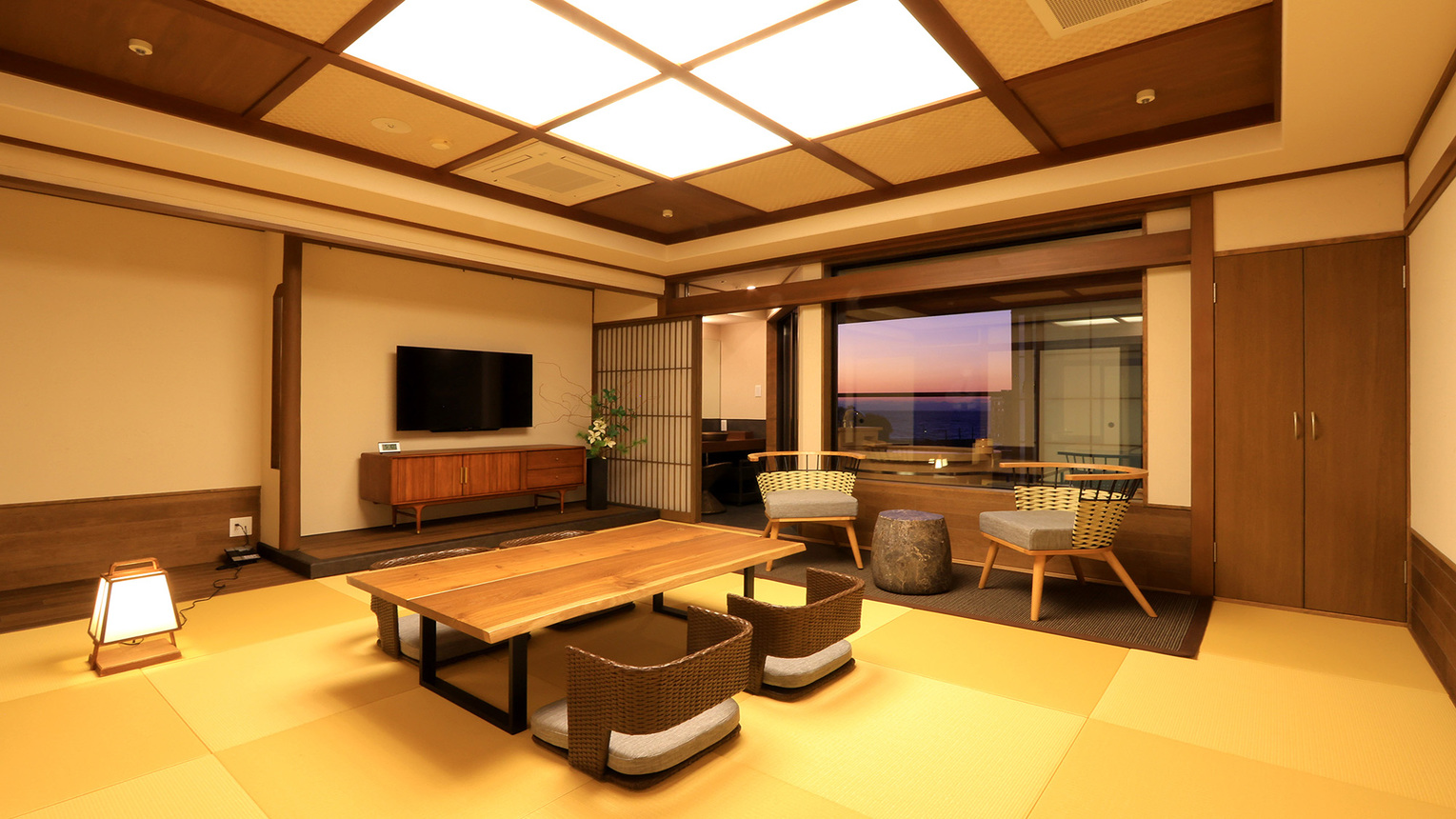 2022年冬OPEN5階禁煙〜露天付客室【花水木-はなみずき】