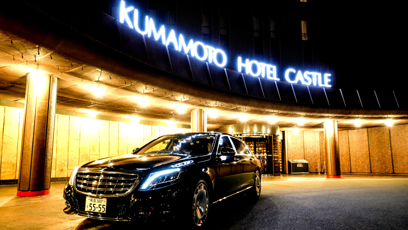 【送迎サービス】事前予約にて、空港・熊本市内〜当ホテル間の送迎を承っております。