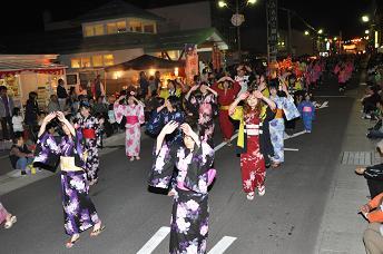 秋祭り軽米流し踊り