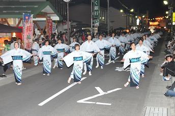 秋祭り軽米流し踊り