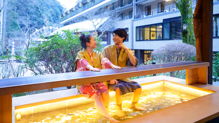 【足湯】ほっこり足湯もお楽しみいただけます。