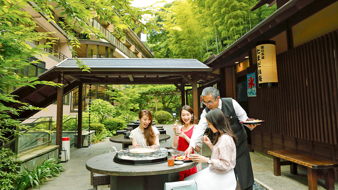 【庭園】たまだれ庵：おでん各種、甘味など癒しの茶屋