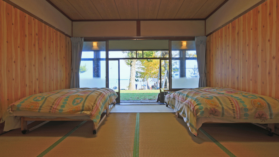 【10畳和室・トイレ付き】簡易ベッドのご利用も可能です