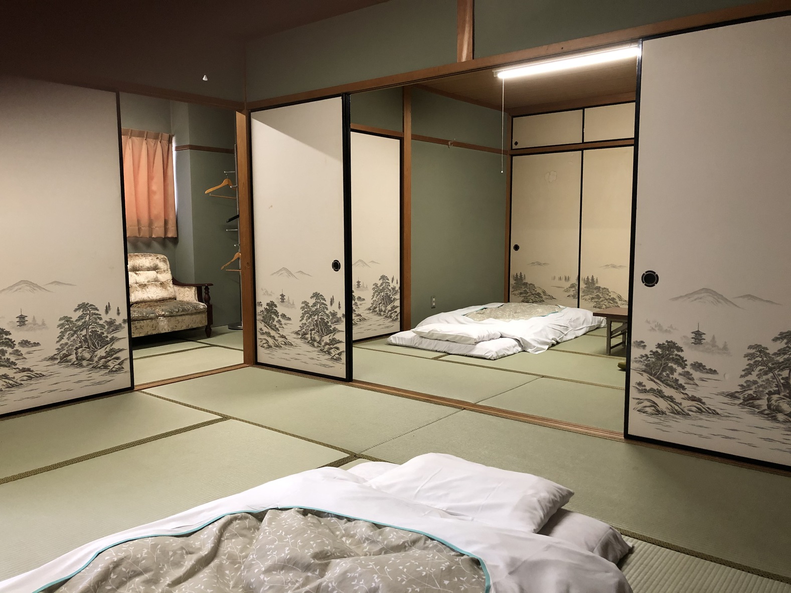 和室一例自宅感覚の和室は家族でのご宿泊にも最適です。