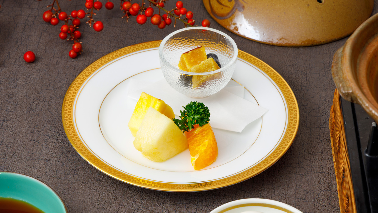 ＜料理長基本会席＞メニュー