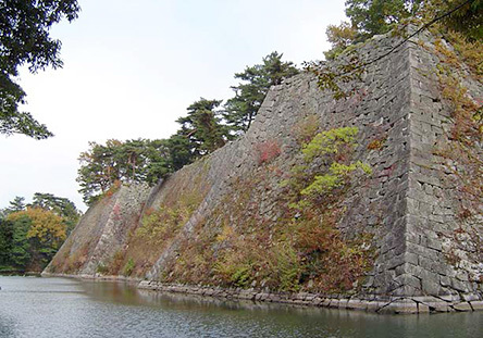 伊賀上野城高石垣