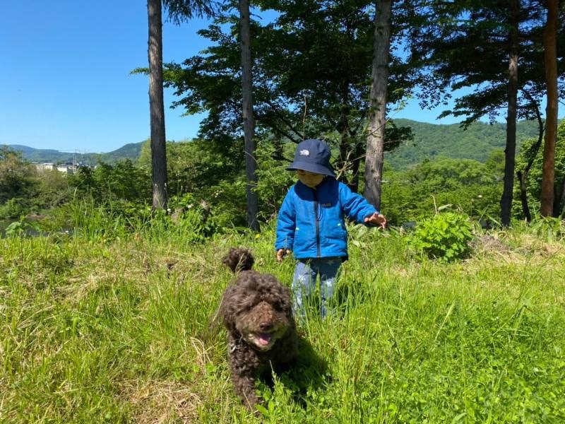 家族の一員！愛犬も一緒に過ごせます