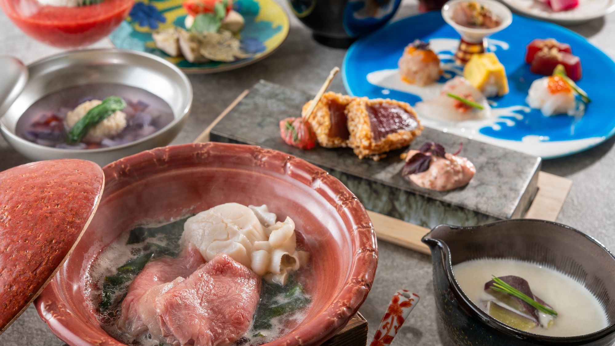 季節の会席（イメージ）