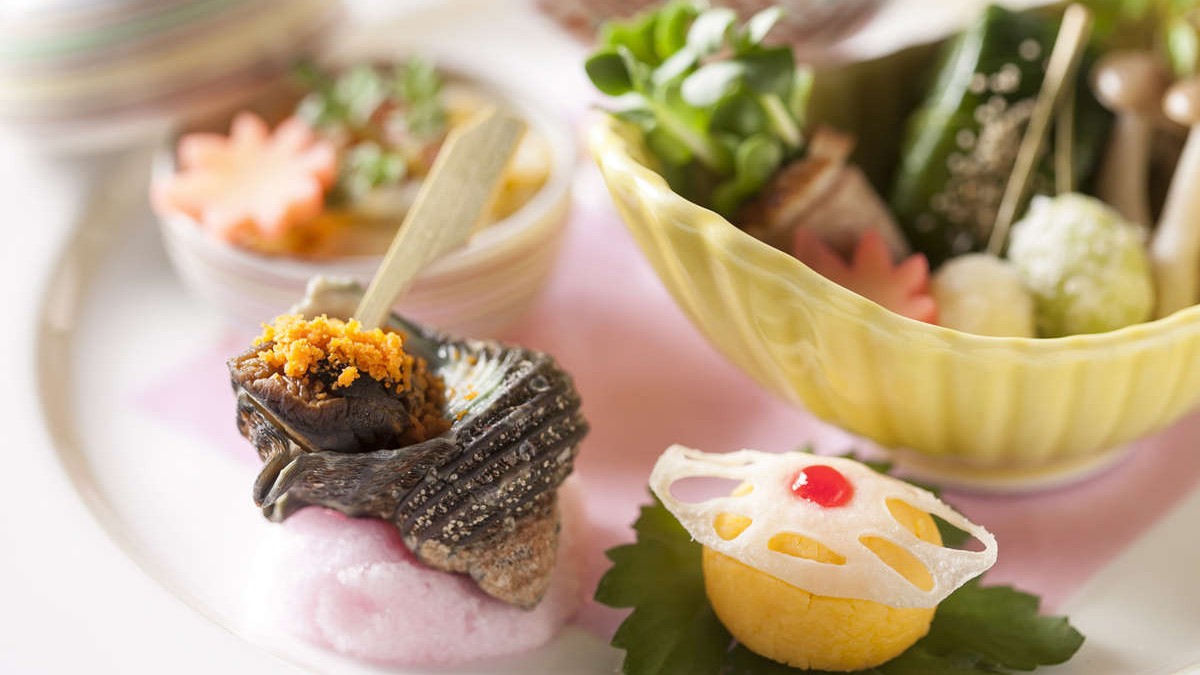 *松風庵 ご夕食一例/前菜